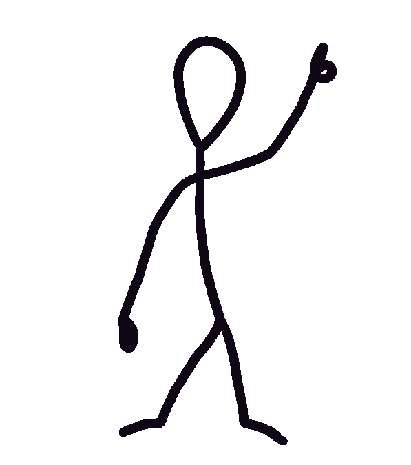 Dance Stickman Sticker By LittlefieldGIF for iOS & Android | GIPHY