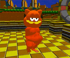 Garfield Dancing GIF by moodman