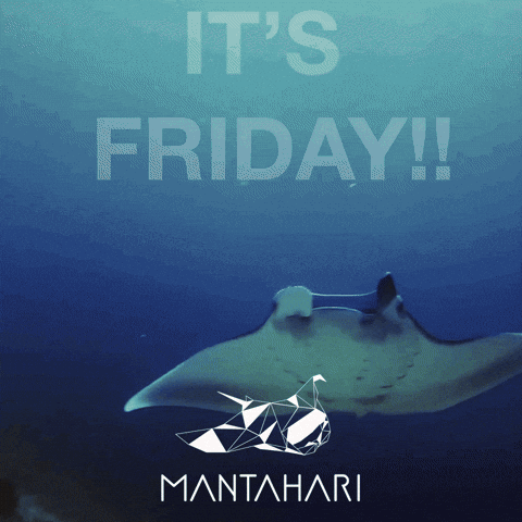 The Weekend Friday GIF by Mantahari Ocean Care
