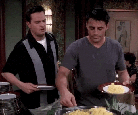Hungry Matt Leblanc GIF by Friends