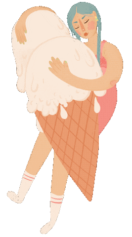 Girl Sticker