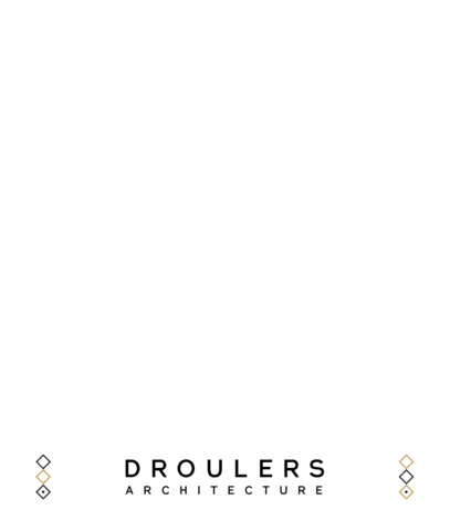 Droulers architecture Sticker