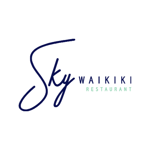 Skybar Aloha Skyday Sticker by SKY Waikiki