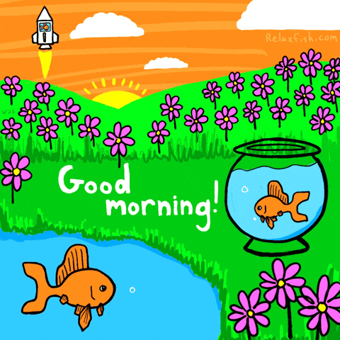 Happy Good Morning GIF by Stoner Stick People