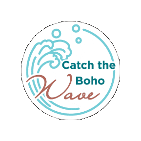 Boho Waves Sticker