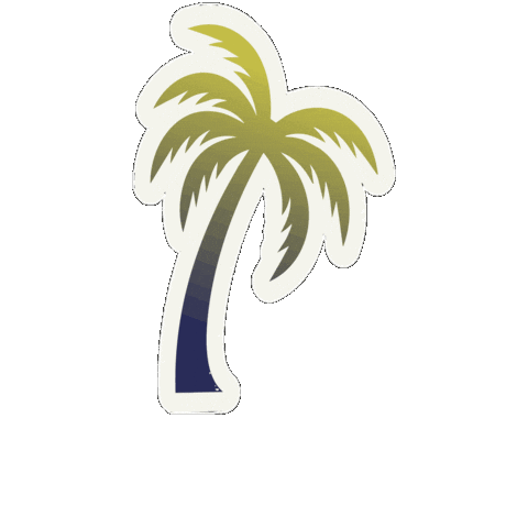 Palm Tree Summer Sticker by Zumba Wear Europe