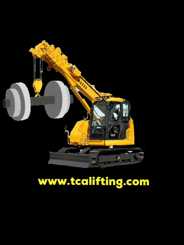 lifting crane GIF