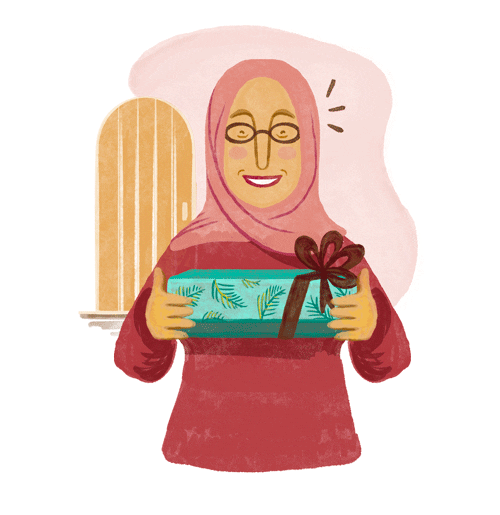 Qinwan Dates Sticker