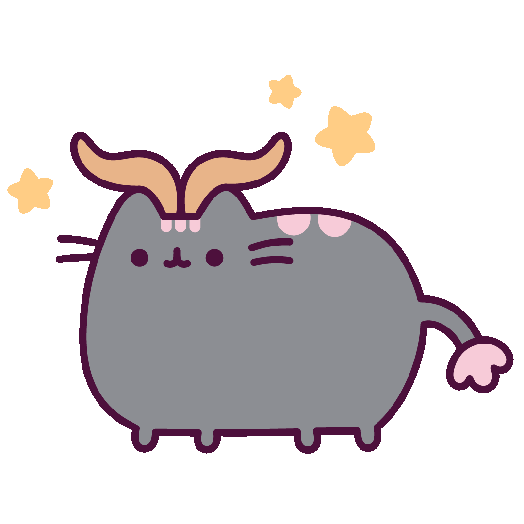 Zodiac Sign Cat Sticker by Pusheen for iOS & Android | GIPHY