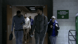 Walking In On My Way GIF by NBA