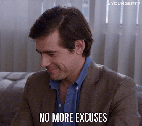 Tv Land No More Excuses GIF by YoungerTV - Find & Share on GIPHY