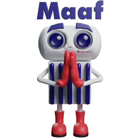 Sorry 3D Sticker