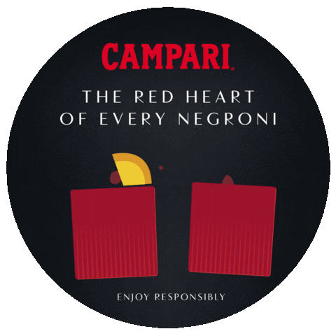 Cheers Red Passion Sticker by Campari GSM