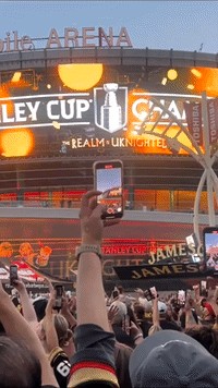 Fans Celebrate Golden Knights' First Stanley Cup