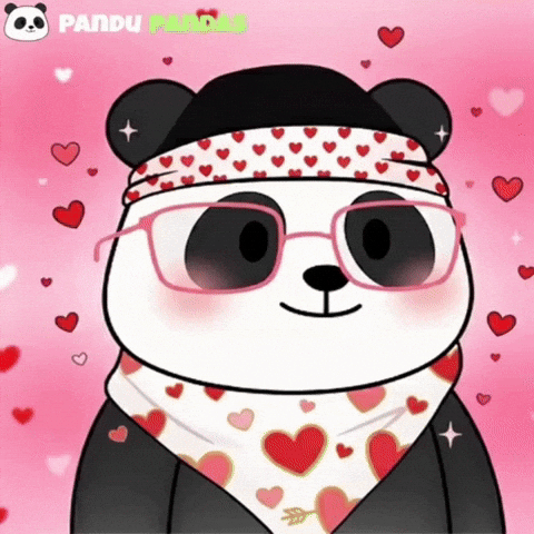 Valentines Love GIF by Pandu Pandas