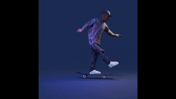 Skateboarding GIF