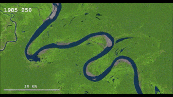 river bifurcation GIF