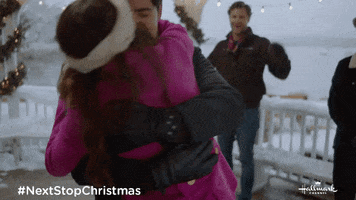 Excited Lyndsy Fonseca GIF by Hallmark Channel