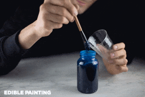 Edible Painting GIF by Dennis Zoppi