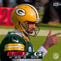 Green Bay Packers Finger Guns GIF by NFL
