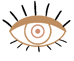 Fashion Eye Sticker by ModeAndTruck