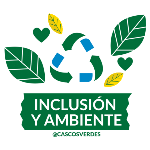 Cascos Verdes Sticker
