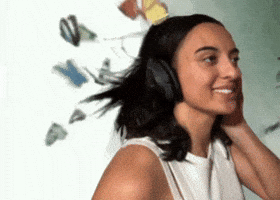 Headphones Isabel GIF by cam