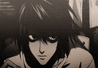 Ryuzaki Death Note GIF