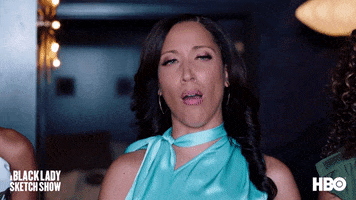 Robin Thede What GIF by A Black Lady Sketch Show