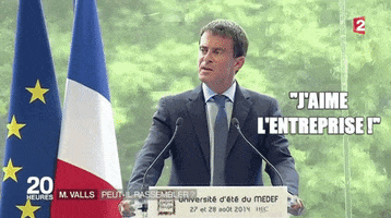 manuel valls archives GIF by franceinfo