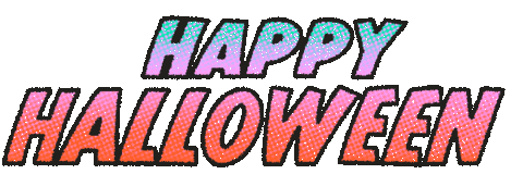 Halloween Horror Sticker by Ali Spencer