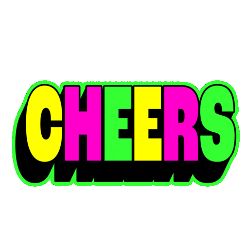 Celebration Cheers Sticker