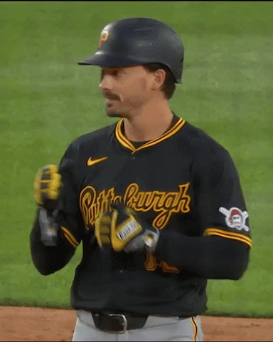 Happy Lets Go GIF by Pittsburgh Pirates