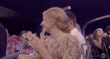 patricia clarkson applause GIF by SAG Awards