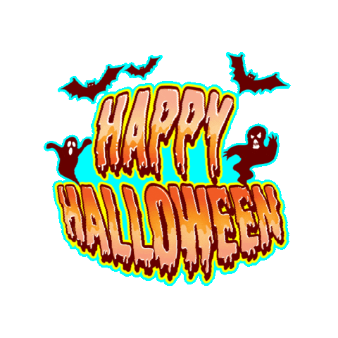 Happy Trick Or Treat Sticker by Pixel Parade App