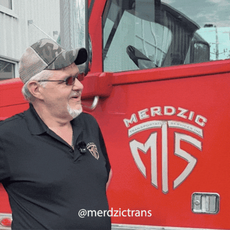 Trucker Uncle Rob GIF by Merdzic Transportation Services, Inc.