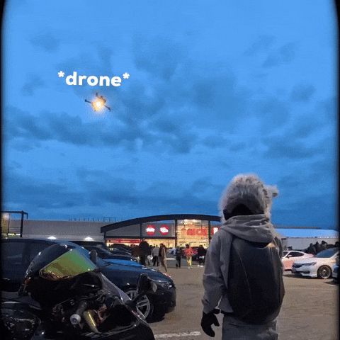Bunny Drone GIF