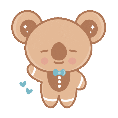 Bt21 Gingerbread Sticker