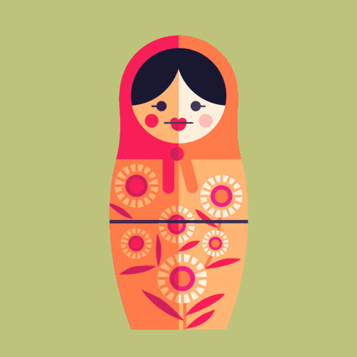 two dots nesting dolls GIF by Dots