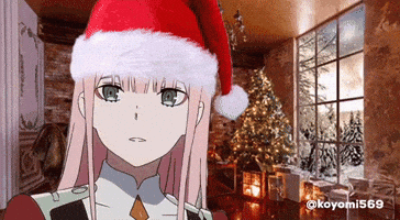 Darling In The Franxx Christmas GIF