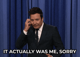 Sorry The Tonight Show GIF by The Tonight Show Starring Jimmy Fallon