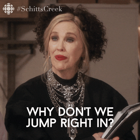 get going schitts creek GIF by CBC