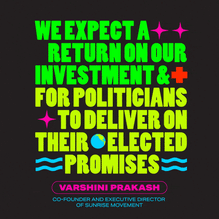 Deliver on their elected promises Varshini Prakash GIF