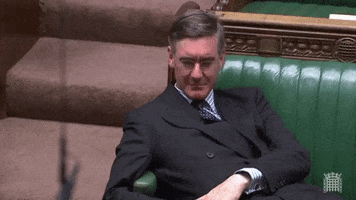 Chilling Jacob Rees-Mogg GIF by GIPHY News