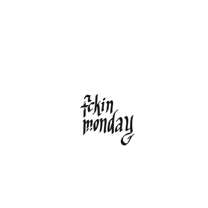 Monday Sticker