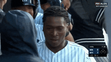 New York Yankees Hug GIF by Jomboy Media