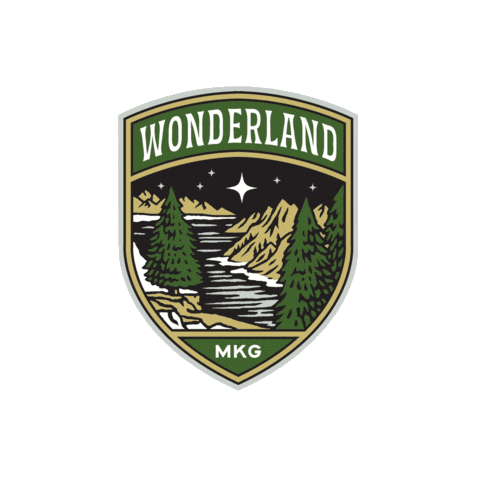 Wonderland Distilling Sticker