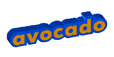 Avocado Sticker