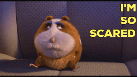 Im Scared John Krasinski GIF by The Animal Crackers Movie - Find & Share on GIPHY
