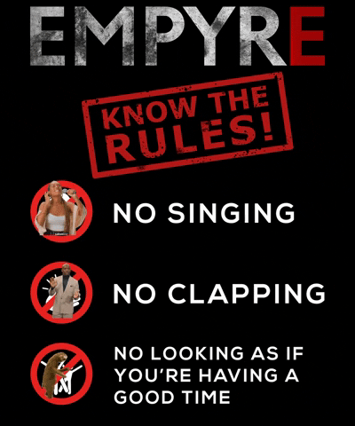 The Rules Rock GIF by Empyre